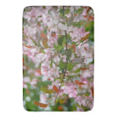 花りんご木の繊細な枝 バスマット (正面縦)