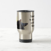 花をかぐために時間を計って下さい トラベルマグ (中央)