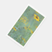 花をモチーフにしたシンプルなイエローの野の花 ブライダルシャワー (コーナー)