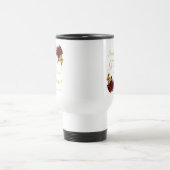 花を信仰する女性：すべての神を求めるハート トラベルマグ (中央)