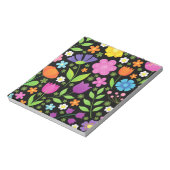花を前向き育てカラフルる ノートパッド (回転)