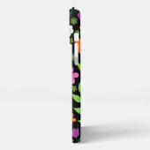 花を前向き育てカラフルる iPhoneケース (左側面)