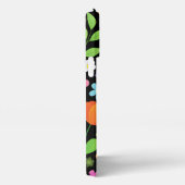 花を前向き育てカラフルる iPhoneケース (右側面)