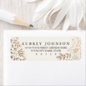 花を収穫 ラベル (インサイチュ)