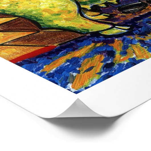 花を咲かせた豚 ポスター (角)