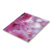 花を咲かせる梅の花 タイル (側面)