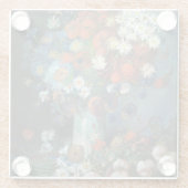 花を咲かせる静物詩 | ビンセント・ヴァン・ゴッホ ガラスコースター (裏面)