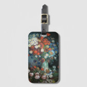 花を咲かせる静物詩 | ビンセント・ヴァン・ゴッホ ラゲッジタグ (正面縦)