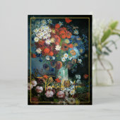 花を咲かせる静物詩 | ビンセント・ヴァン・ゴッホ 箔シーズンカード (立ち正面)