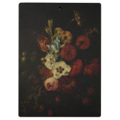 花を咲かせる静物 クリップボード (裏面)