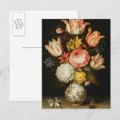 花を咲かせる静物 ポストカード (正面/裏面)