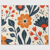 花を咲かせる ラッピングペーパー (フラット)