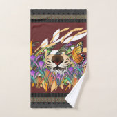 花を嗅ぐだけの小説のようなバスグッズセット バスタオルセット (ハンドタオル)