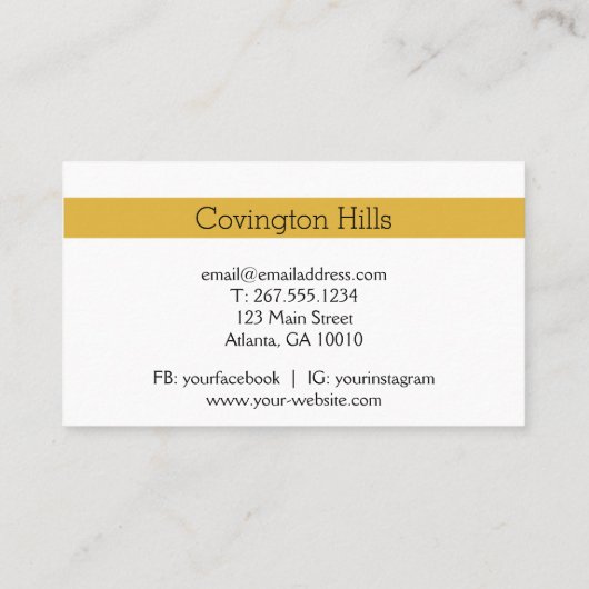 花を売る|ヒマワリファーム名刺 名刺 (裏面)