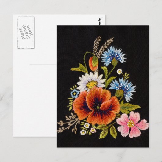 花を変える ポストカード (正面/裏面)