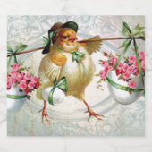 花を届けるイースターシック ビールラベル (シングルラベル)