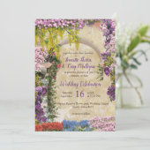 花を引きずって金ゴールドのような輝きを見せる 招待状 (スタンド正面)