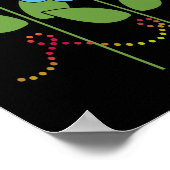 花を愛するのまわりに ポスター (角)