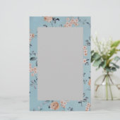 花を愛する – 文房具 便箋 (スタンド正面)