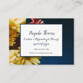 花を感謝してい手作りするフローラ 名刺 (正面)