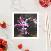 花を持って来た! スタンダードカクテルナプキン (インサイチュ)