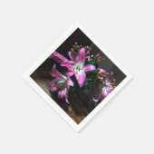 花を持って来た! スタンダードカクテルナプキン (角)