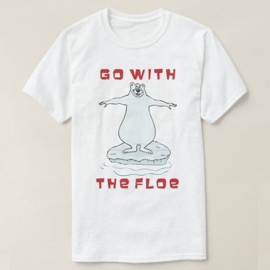 花を持って行け Tシャツ (デザイン正面)