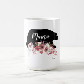 花を持つママベア コーヒーマグカップ (中央)