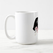 花を持つママベア コーヒーマグカップ (左)