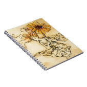 花を持つ妖精 ノートブック (右側)