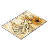 花を持つ妖精 ノートブック (左側)