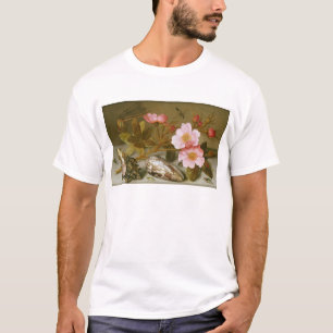 花を描写する静物画 Tシャツ