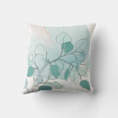 花を様式化したクッション クッション (裏面)