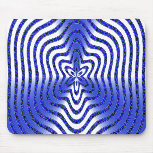 花を流しています….. マウスパッド (正面)