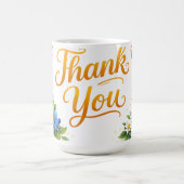 *花を添えて感謝を伝える コーヒーマグカップ (中央)