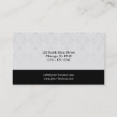 花を渦巻く 名刺 (裏面)