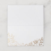 花を結婚収穫 プレイスカード (外部開封)