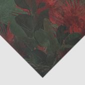 花を緑の切り離しに炎 薄葉紙 (詳細)