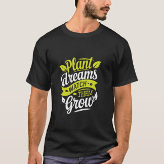 花を育てる 面白い 植物好き 園芸用 Tシャツ
