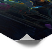 花を見るロボット ポスター (角)