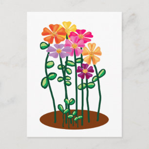 花を贈る ポストカード