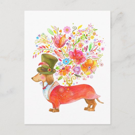 花を贈ろう ポストカード (正面)