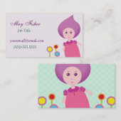 花を通り抜け走たラナリア 名刺 (正面/裏面)