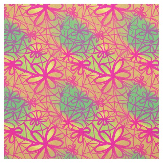 花を連結する ファブリック (見本)