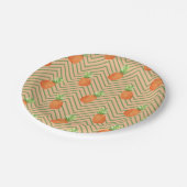 花を運ぶ人 ペーパープレート (アングル)