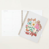 花を選び、戦わない | キノコとフローラ プランナー手帳 (ディスプレー)