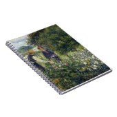 花を選ぶピエールAugusteルノアール ノートブック (右側)