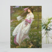 花を集める女性 カード (スタンド正面)