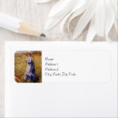 花を集める少女byルノアール ラベル (インサイチュ)