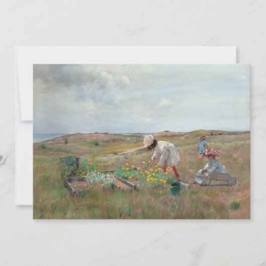 花を集める | ウィリアムメリットチェイス (正面)